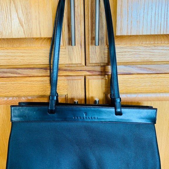 Trussardi leather Handbag - Picture 1 of 7